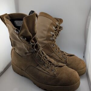 McRae Footwear Gore-Tex Military Combat Boot Men Tan 11.5